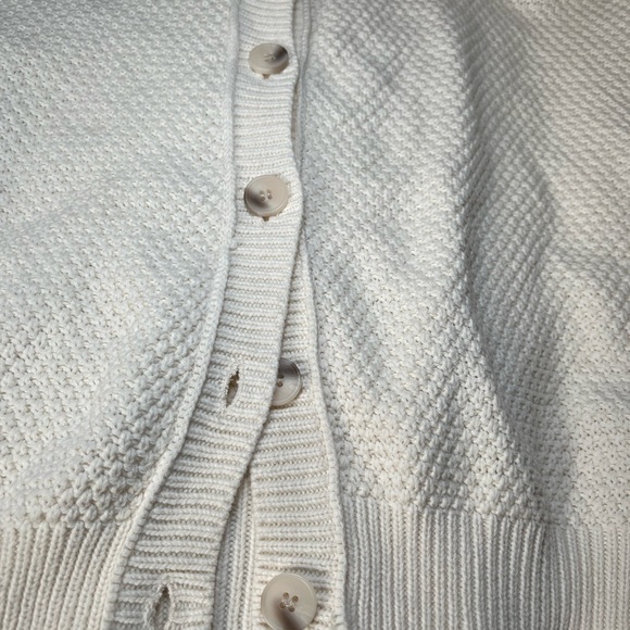 Jessica Simpson Cream Textured Knit Cardigan - Picture 5 of 8